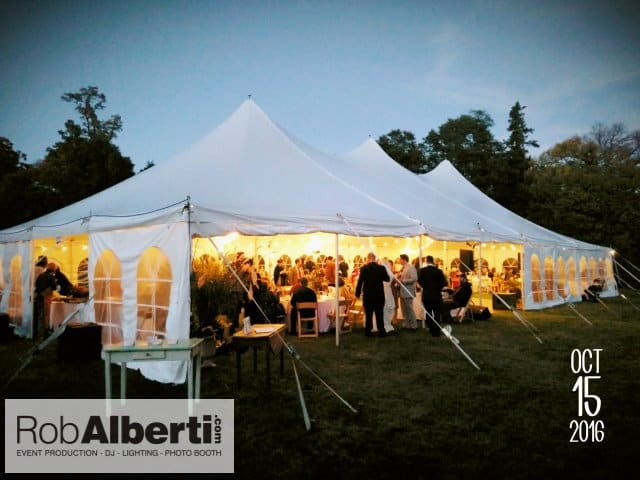 Tent Lighting: How to Light Up a Tent for an Outdoor Wedding